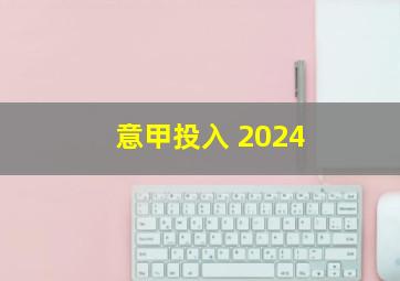 意甲投入 2024